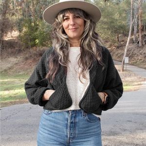 Curator SF Reo Jacket Cropped / Large / Black